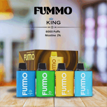 فومو كينج (FUMMO KING) - 6000 سحبة (Puffs) فيب (Vape) للاستخدام مرة واحدة