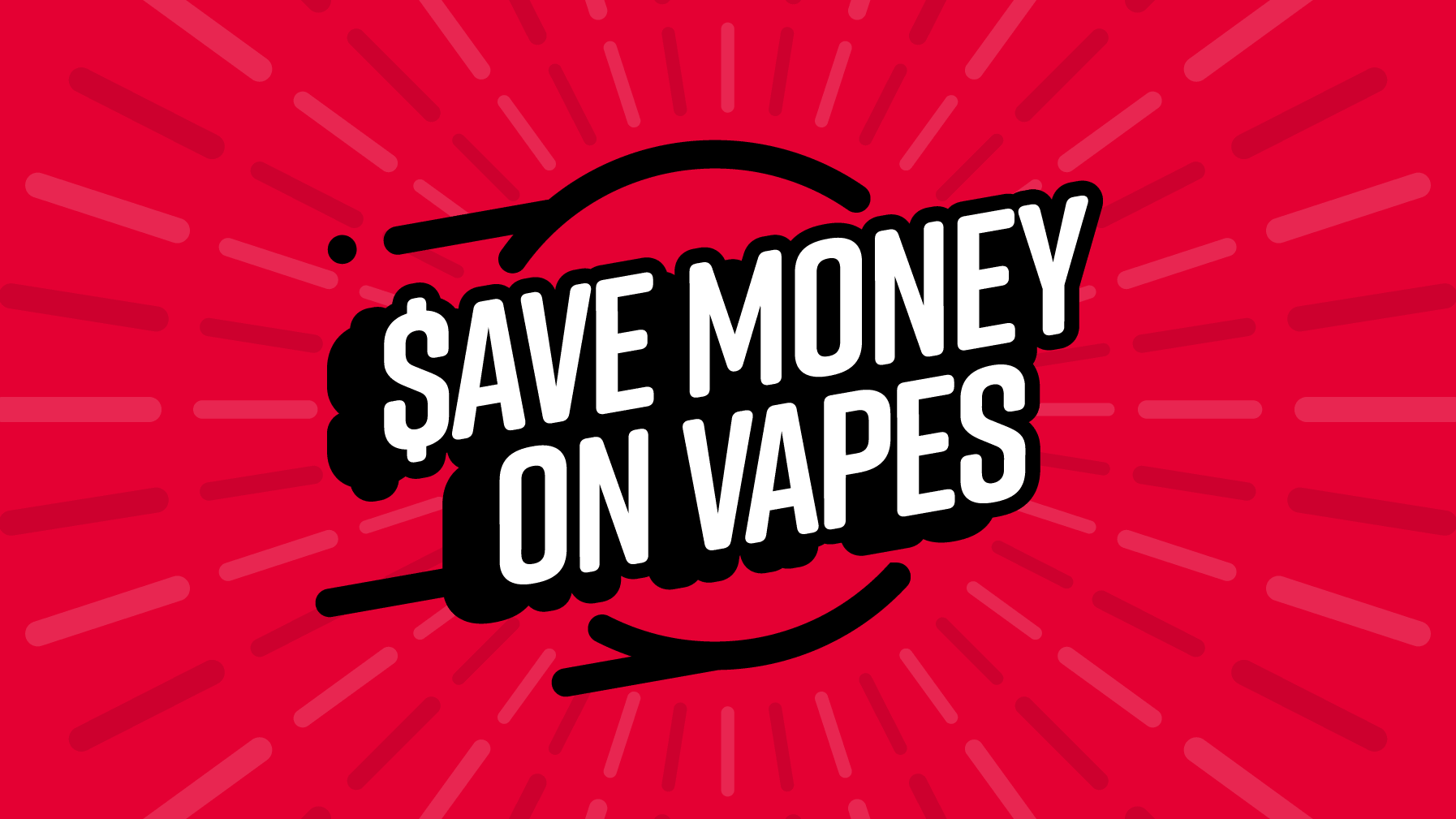Stop wasting money on small vapes, save money on vaping, stop sign with vape, smart vape budgeting, financial warning - Best ways to save money on vapes | Top Vape Discounts | Vape Street