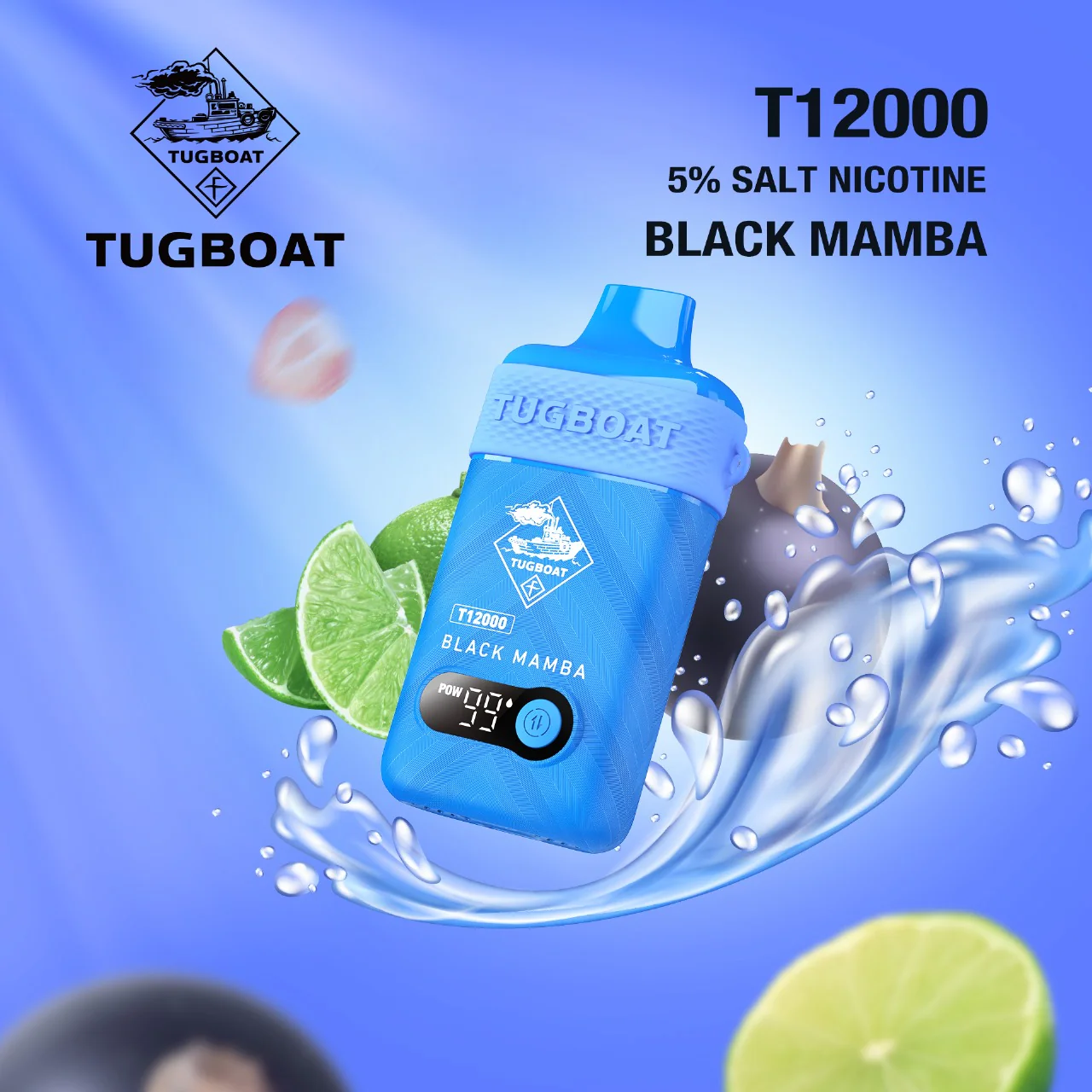 Tugboat T12000 best seller Dubai, fastest vape delivery service, #1 product sales in UAE, express delivery Dubai - Tugboat-T12000 Disposable 12000 Puffs Vape Outlet Dubai – Vape ...