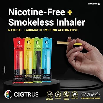 Vaping to quit smoking, cigarette alternative vape, smoking cessation aid, transition from cigarettes to vape - Amazon.com: Cigtrus Quit Smoking Aid – Natural Smokeless Inhaler ...