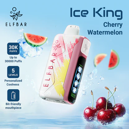 Elfbar Ice King 30000 disposable vape, Ice flavor vape Elfbar device, Cold vape technology Elfbar - Buy Elfbar Ice King 30000 puffs Disposable Vape in YOUR CITY-FAST ...