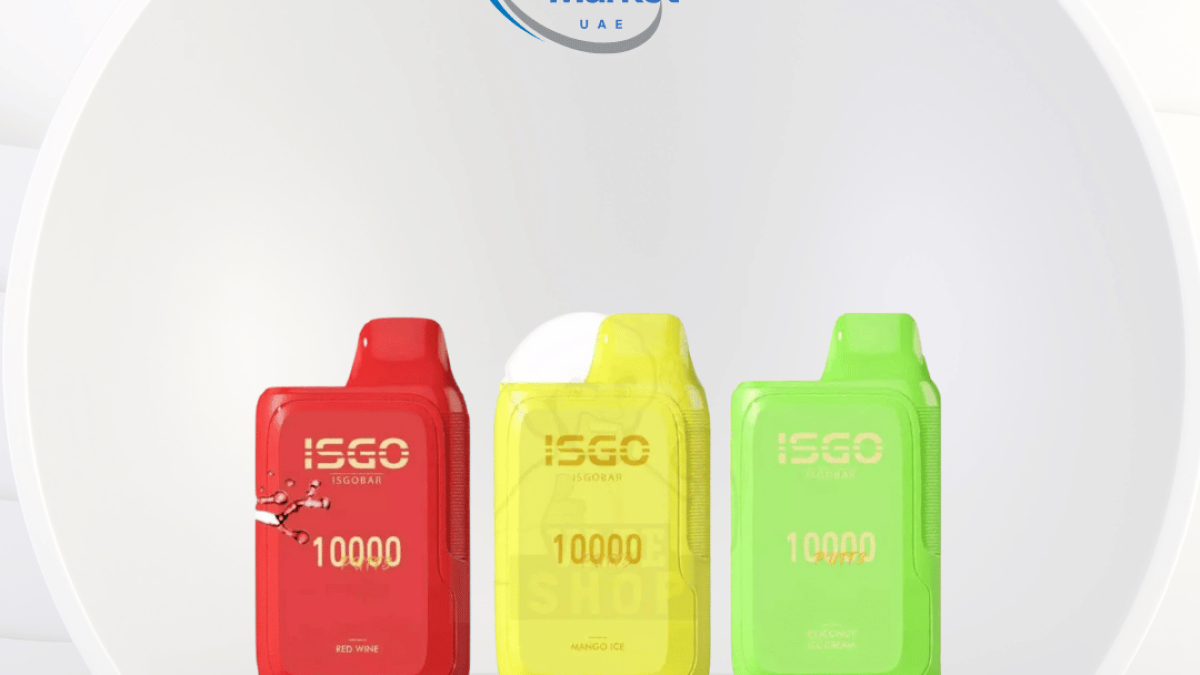 Isgo Bar 10000 vape youth market, student disposable vape UAE, young adult vaping lifestyle - Isgo Bar 10000 Puffs - Premium Disposable Vape