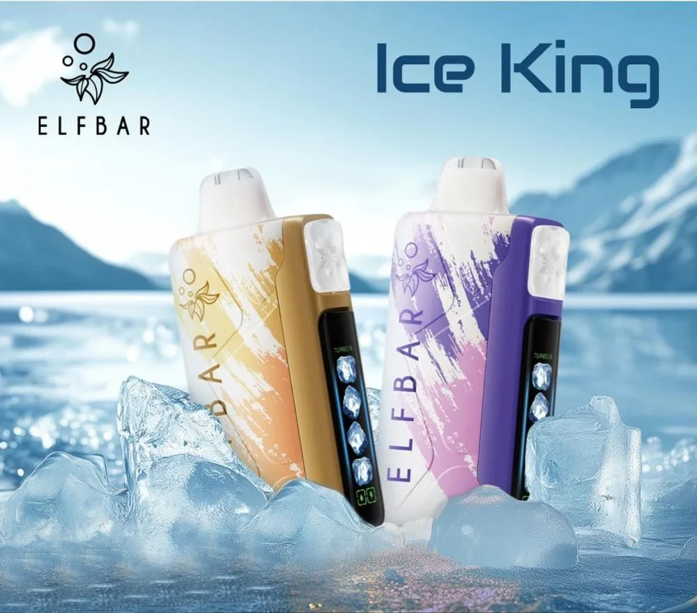 Elfbar Ice King mesh coil technology, advanced vapor cooling system vape, internal vape structure - Elf Bar Ice King 30000 Puffs – Adjustable Cooling Disposable Vape ...