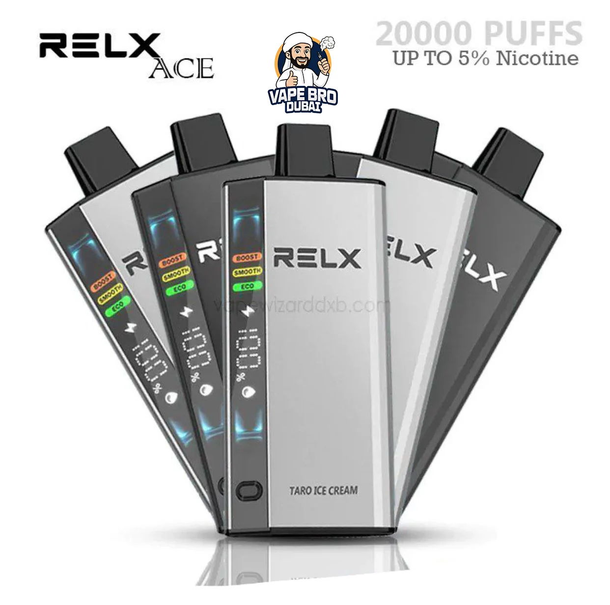 RELX ACE VIP design Dubai, luxury vape device business meeting DIFC, elegant vape Palm Jumeirah - RELX Ace 20000 Puffs 50mg Vape UAE | Long-Lasting & Powerful