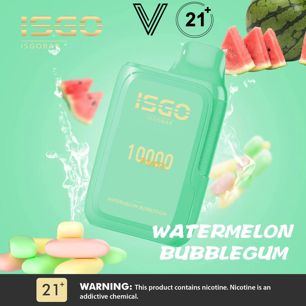 Isgo Bar 10000 elegant vape, classic e-cigarette design, premium vape device - ISGO BAR 10000 Puffs DISPOSABLE VAPE ||