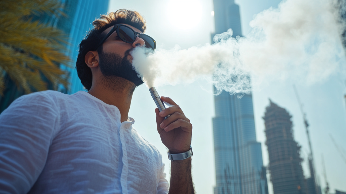 UAE vape guide 2025, electronic cigarette lifestyle, modern vaping Dubai, UAE flag smoke - UAE Vaping Laws 2025: Complete Guide to E-cigarette Rules ...