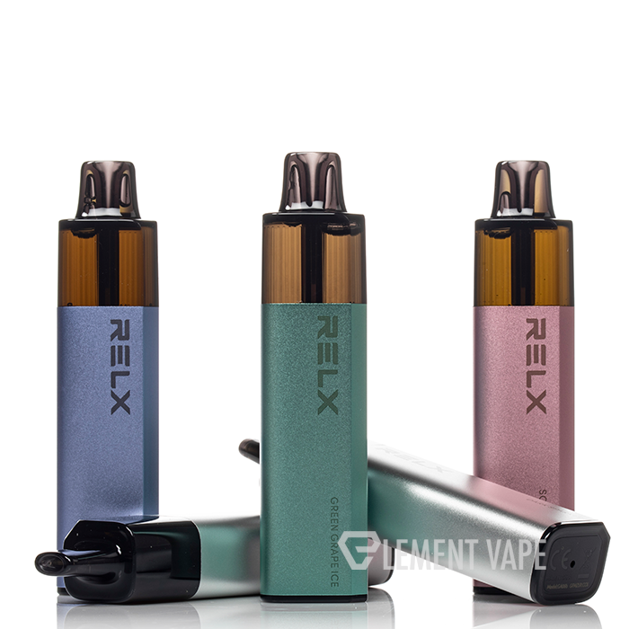 Waka 50000 Puffs device, RELX MagicGo 4000 device, side by side vape comparison, large vs small vape devices - RELX MagicGo GA4000 Disposable $9.99