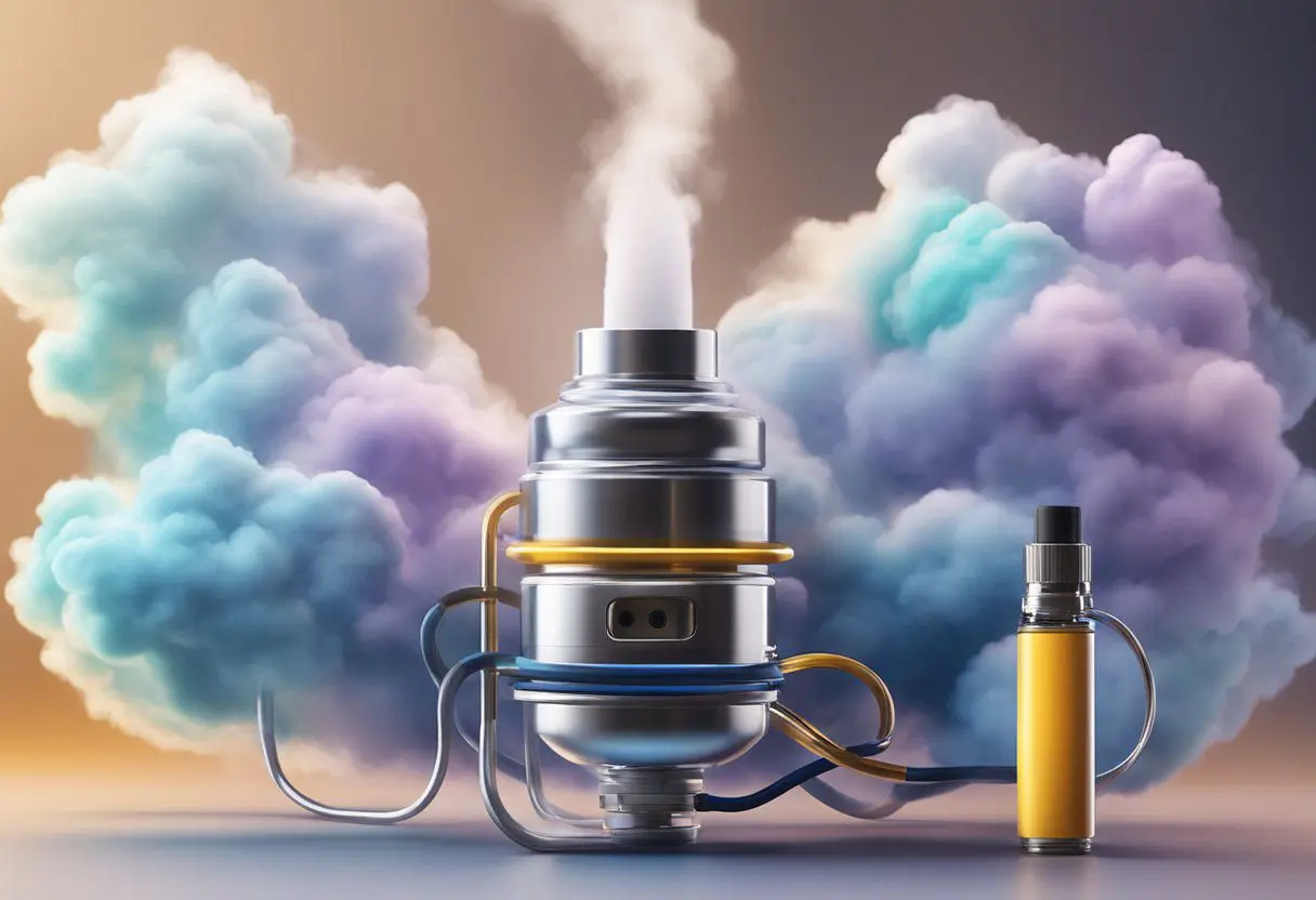Dense vape clouds production, massive vapor output, shisha-like vape smoke - Vape Coils and Clouds: The Art of Vape Clouds - Shisha Vibe