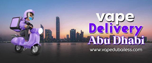 Fast vape delivery Dubai scooter, Vape delivery service UAE, Express delivery rider with vape package - Vape Abu Dhabi Same Day Delivery | Buy Vape Online Fast | Cheap ...
