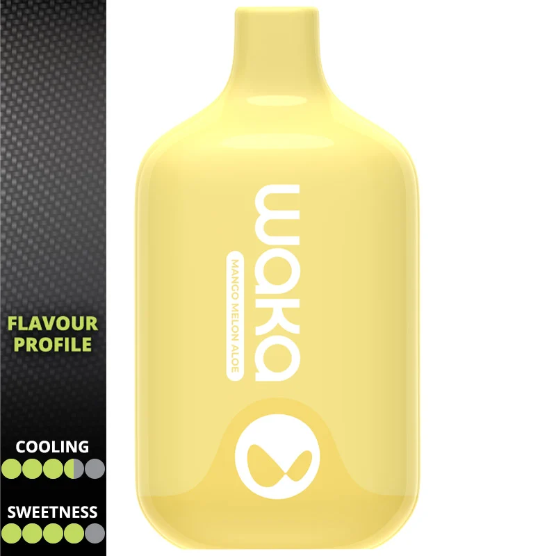 Mango Melon vape flavor Waka fresh fruit e-liquid - Waka Smash Disposable Vape: Mango Melon Aloe (1pk) | 6000 Puffs ...