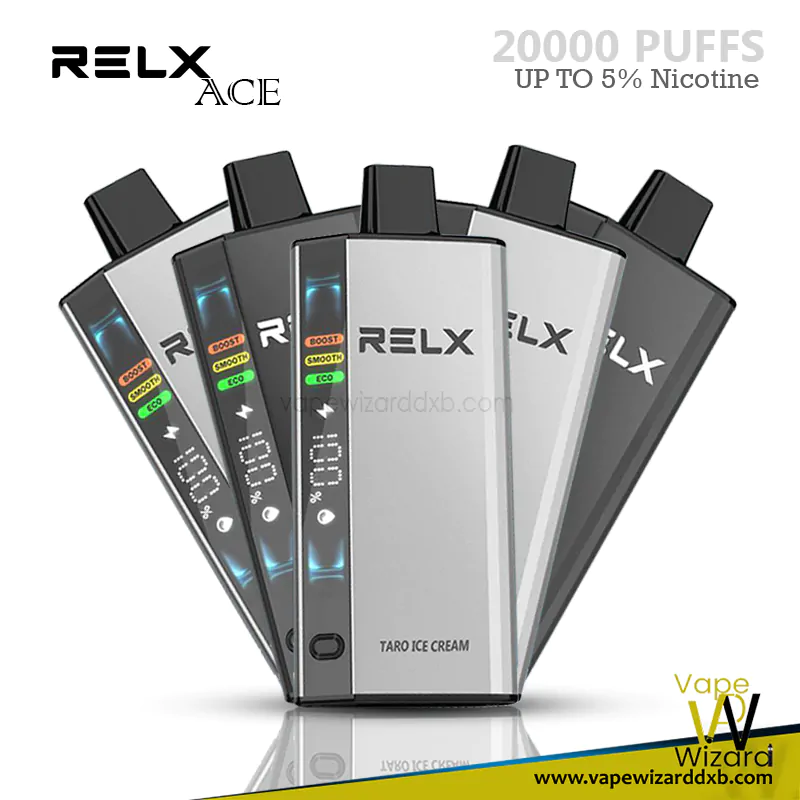 RELX Ace 20000 vape device, modern vaping technology, advanced e-cigarette - Best Relx Ace Disposable Vape – 20000 Puffs Rechargeable